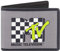Concept One MTV Geldbörse Slim Bifold Wallet mit dekorativem Zinn Etui für Damen und Herren Grau, Mehrfarbig/Meereswellen (Ocean Tides), Einheitsgröße, MTV Geldbörse, Slim Bifold Wallet mit