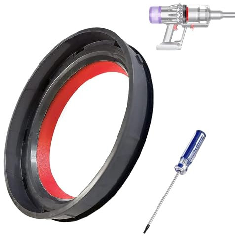 Fictezlove Contenitore della polvere per Dyson V11 V15, anello di tenuta per Dyson V11 V15, ricambio per Dyson V11 V15 SV14 SV15 SV22, accessorio di riparazione per aspirapolvere