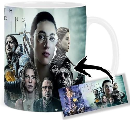Death Stranding Norman Reedus Margaret Qualley Tazza Ceramica Mug