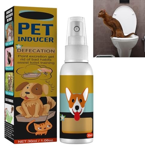 Dog Potty Training Spray,Pet Defecation Inducer,Dog Attractant Spray,Potty Training Spray for Cats and Puppies,Toilet Training Spray for Pets,Dog Toilet Training Aid,Pet Toilet Location Sprayer