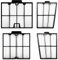 Qagea 9991467-R4 Panneaux filtrants ultra fins pour nettoyeur de piscine Dolphin Active 20, Active 30, Explorer E30, M600, Proteus DX4, S300i, S200, Filtre à cartouche