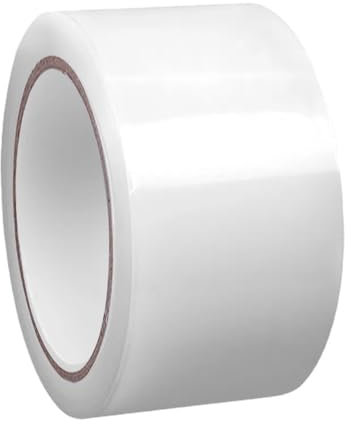 Nastro sigillante per finestre, 10 cm x 9,1 m, forte, impermeabile, isolante per inverno, pioggia, flusso d'aria, polvere (trasparente)