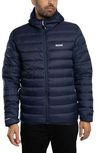 Regatta Herren Regatta Mens Marizion Baffled Water Repellent Jacket Coat Gefütterte Jacke (1er Pack)