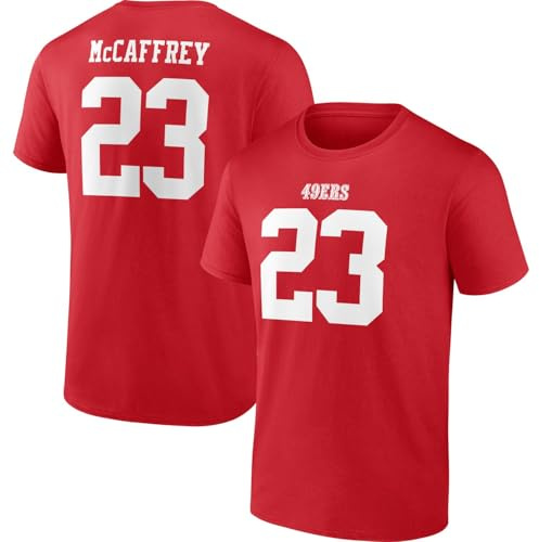 Fanatics NFL San Francisco 49ers Shirt #23 Christian McCaffrey