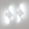 Comely 2Stk LED Wandleuchte Innen, 12W 1350LM Moderne Wandlampe Wandleuchten zur Wandmontage für Wohnzimmer, Flur, Schlafzimmer, Kaltweiß Licht 6500K, Weiß, 35.5cm