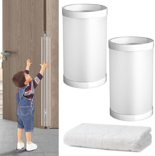 Door Pinch Guard Baby Proofing, 120 cm Door Hinge Cover, Door Protector for Kids Finger Safety, Door Finger Pinch Guards Heavy Duty, Door Jam Shield