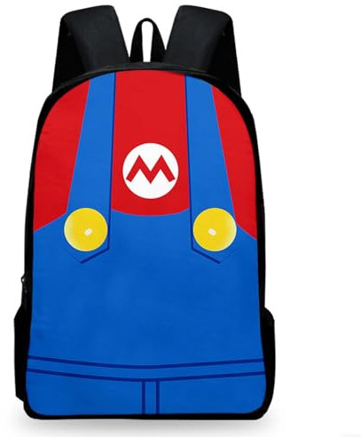 Byhsoep Ro-blx Kinder Rucksack Schulranzen, Große Kapazität Rucksack, Cartoon Anime Schultaschen für Kinder, Schultasche für Jungen und Mädchen, Unisex 3-10 Jahre