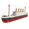 VizBrou Titanic Model Building Blocks Kit, 1288 PCS Cruise Ship Boat Mini Bricks Display Model Toys Collectible Construction Kit for Adults, Gift for Kids, Boys Aged 6+