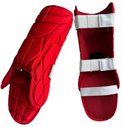 getuse Baseball Beinschutz Schienbeinschoner für Gewichtheben, Eva Leg Guards für Baseball Batter, Ergonomischer Schienbein Schutz für Baseball und Softballaktivitäten, 26.5x14.5cm