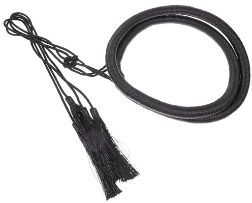Kopftuchseil mit Quaste Polyester Schwarz Halloween Party