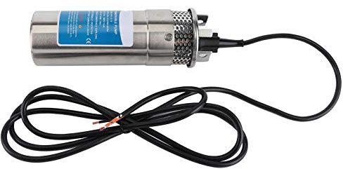 Acouto Bomba Sumergible Solar 12V 120W 230FT, 12.0Lpm, Ideal para Ganadería y Riego Bomba Sumergible 12V Solar de Riego de Transferencia 120 de Transferencia Sumergida