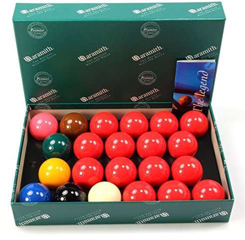 Aramith Aramtih Snooker Billardkugel-Set, Große 2 1/6 5.23 cm Premier Set