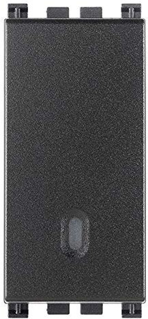 Vimar Serie ARKE – Interruttore 1 Polo Contatto chiusa 10 a grigio