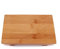 BambooMN Plateau de service rectangulaire en bambou pour sushis Marron carbonisé 29 x 17 x 3 cm