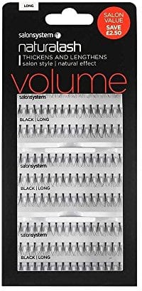 Salon System Individual Lashes SALON VALUE PACK Black Long