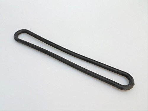 20 x Rubber Trailer Lock Ring Rubber Black UV Resistant Diameter 8 mm Length 250 mm Spanner