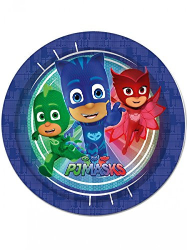 Pj Masks Paper Party Plates Pk of 8