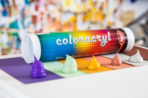 Maleracryl, im gewünschtem Farbton, rissfrei da kein Anstrich nötig, Acryl Dichtstoff, farbig RAL Classic 7035 Lichtgrau