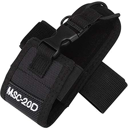 Wendry Armtasche für Walkie-Talkie, MSC-20D, Zwei-Wege-Radio, Nylon, leicht, geeignet für die meisten Walkie-Talkies oder andere Geräte, schwarz