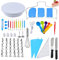 Kit de décoration de gâteau - 66 accessoires de décoration de gâteau - Pour débutants et amateurs de gâteaux