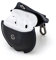 Custodia protettiva in vera pelle adatta per FreeBuds 4 True Wireless Earbuds Custodia protettiva Custodia protettiva per auricolari in pelle retrò con gancio portachiavi