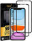 UNO' Lot de 2 films de protection d'écran en verre trempé ultra résistant pour iPhone 11 et iPhone XR, anti-rayures, anti-traces de doigts, sans bulles, 9H.