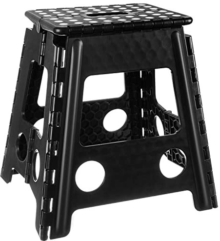 Klapphocker Sitzhocker Kunststoff 39cm Tritthocker Badhocker bis 100 kg 18595