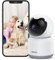 ANNKE Pet Dog Camera with Phone App, 2K Indoor Smart Security Camera with 360° Motion Tracking, Night Vision, 2-Way Audio, Home WiFi Camera Baby Monitor, Human Detection, Works with Alexa- Crater 2