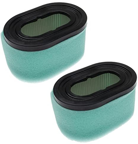 vhbw Ersatzfilter Set (2x Vorfilter, 2x Luftfilter) Ersatz für SABO 2629, 26630, 497725S, SA26630 für Rasenmäher, Schwarz, Weiß