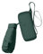 Yolispa Kleiner kompakter Regenschirm für Sonne und Regen, UV-Schutz, Regenschirm mit Tasche für Damen und Mädchen, waldgrün, 14cm x 4.5cm