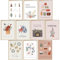 BIROYAL Weihnachtskarten mit Umschlag Set 10 Stück - A6 Weihnachtsgrußkarten Weihnachts Klappkarten | Weihnachtskarte Weihnachtspostkarten Christmas Postkarte mit Umschlägen für deine Weihnachtsgrüße