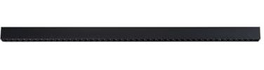 SOLLUX lighting - Deckenleuchte - Plafon - Deckenlampe SOREN - Deckenstrahler - Deckenbeleuchtung - 41W, 4592lm, 3000K, CRI93, ~230V, 50Hz, IP20 - Schwarz - 120x3,3x6,3cm