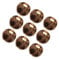 HOODANCOS 24St Ohrringe Schmuck Anhänger Pom-Pom-Bälle aus Garn Faux-Pom-Pom-Kugeln Mini-Pompons diy ohrringe zubehör DIY Ohrring Zubehör hängender Anhänger kreative Ohrringe Anhänger Coffee