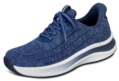 Orthofeet Nira Orthopädische Damen Sneaker | Hands-Free Wasserabweisender Slip-On Walkingschuh, Dehnbar, Weiche Ergonomische Dämpfung Und Fußgewölbestütze