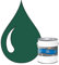 POK Peinture extérieure bois - Résistante aux intempéries BOIS - 1L - RAL 6016 Vert turquoise
