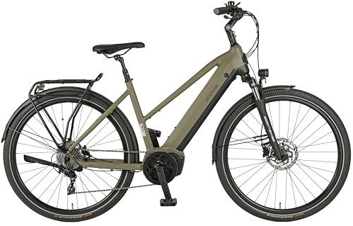Prophete Entdecker 4.0 Trekking E-Bike 28 Zoll - 540 Wh - Integrierter Akku - Mittelmotor - 10-Gang Kettenschaltung - HDY. Scheibenbremse