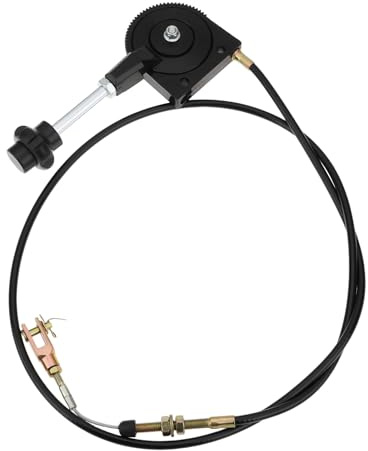VGOL Cable de Acelerador Manual para Excavadora de 1,5 M Compatible con Komatsu Y Controlador de Cosechadora de Barcos Compatible con Doosan