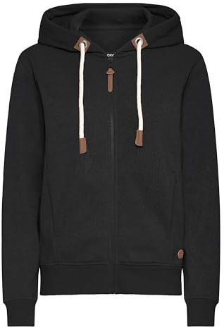 OXMO OXMille Damen Sweatjacke Kapuzenjacke Hoodie mit Kapuze