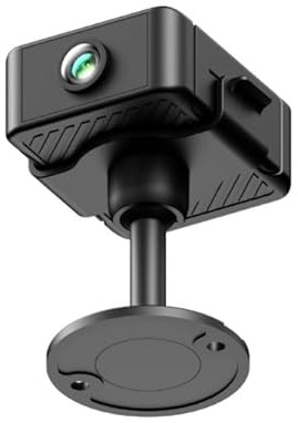 JICICUXI Mini Kamera, Überwachungskamera Innen mit 150° Weitwinkel & Nachtsicht, WLAN 2,4 & 5 GHz Kamera Überwachung Innen,Live Übertragung via Handy App