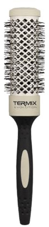 TERMIX - Kit Cabello Fino Profesional con Cepillo Evolution Soft Ø32 + Plancha Wild + Spray Protector Térmico Shieldy 200ml | Pack Completo para Alisado Brillo y Protección del Cabello Fino