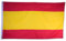 SCAMODA Bundes- und Länderflagge aus wetterfestem Material mit Metallösen, Outdoor Fahne & Flagge (Spanien) 150x90cm