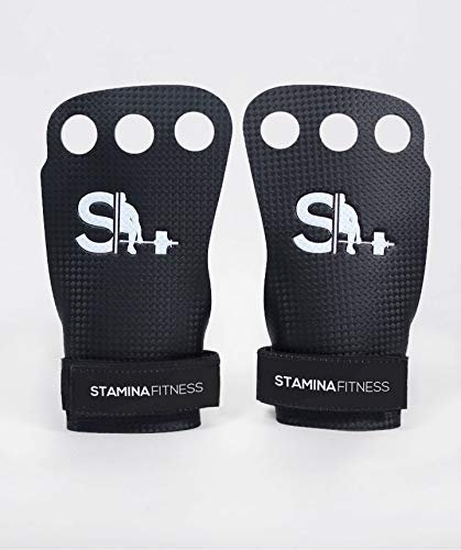 Stamina Fitness Hand Grips Full Cover Carbon, M