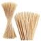 6 Natural Bamboo Skewers,2000 PCS Meat Sticks,Disposable Wooden Sticks for BBQ,Appetiser,Kabob,Crafting and Party