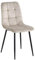 Colenis - Ela Esszimmerstühle - 4er Set - Beige - Samt - Für Esszimmer, Küche & Wohnzimmer - Modernes Design
