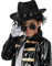 Funidelia | Michael Jackson Kostüm Kit für Jungen Popmusik, Musikgruppen, Sänger, 80er Jahre - Zubehör für Kinder, Zubehör für Kostüm - Schwarz