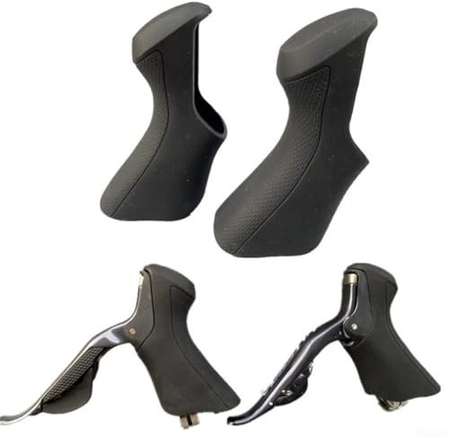 CNANRNANC Capots de rechange d'origine pour Ultegra Di2 ST6870, en matériau durable, protégez vos poignées de frein, noir