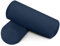Utopia Bedding Nackenrolle 2er Set, 15x40 cm Kissenrolle Knierolle Zierkissen Sofakissen (Marineblau)