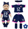 TZQFROCE Kleidung Outfits für Baby Puppen Puppenkleidung Sommer Kleidung Puppen für 35-45 cm Puppe zubehör Geschenke für Mädchen Jungen