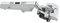 Blum Clip-Top, Blumotion 110° gerader Arm, selbstschließend, INSERTA-Scharniere