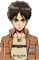Trends International Wand Poster Attack on Titan Eren, 22.375 X 34 ungerahmte Ausführung 22.375 x 34 Mehrfarbig